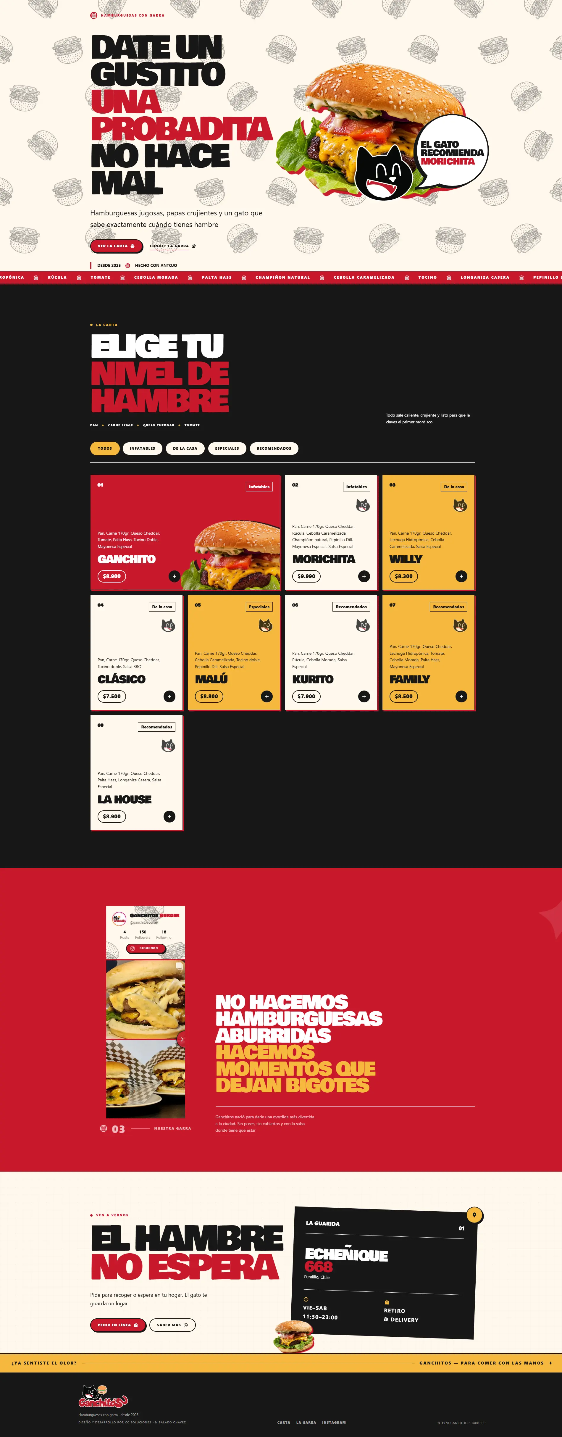 Ganchitos Burger